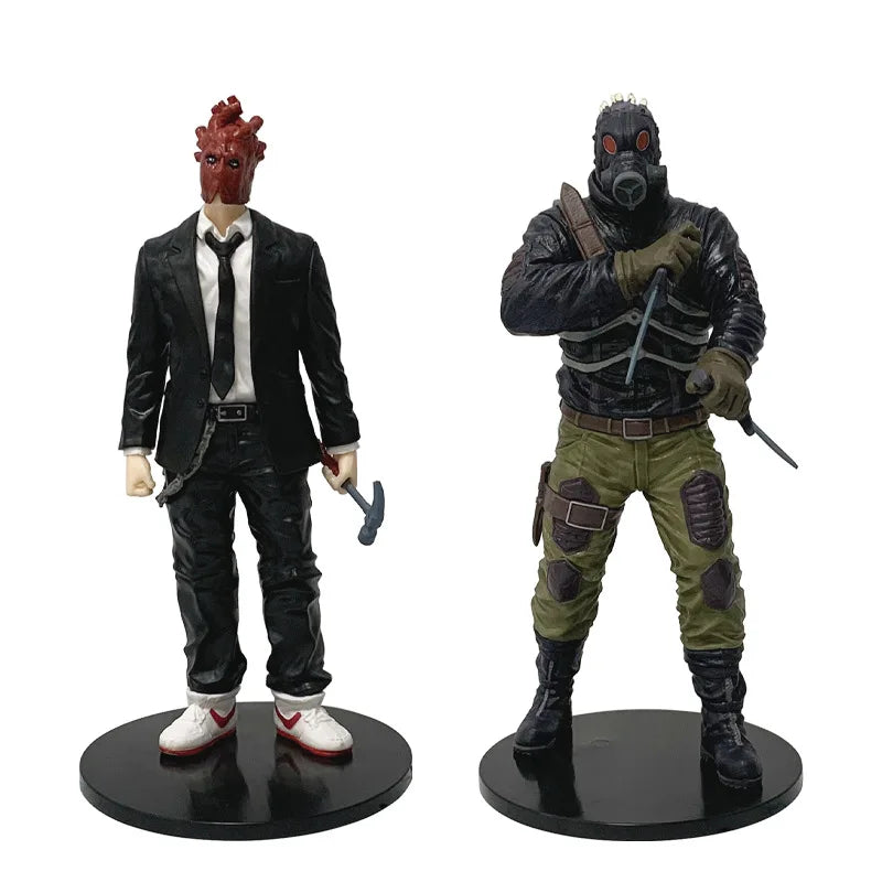 Anime Action Figure 20cm Kaiman Lizard Mask PVC Collectible Toy Desktop Ornament