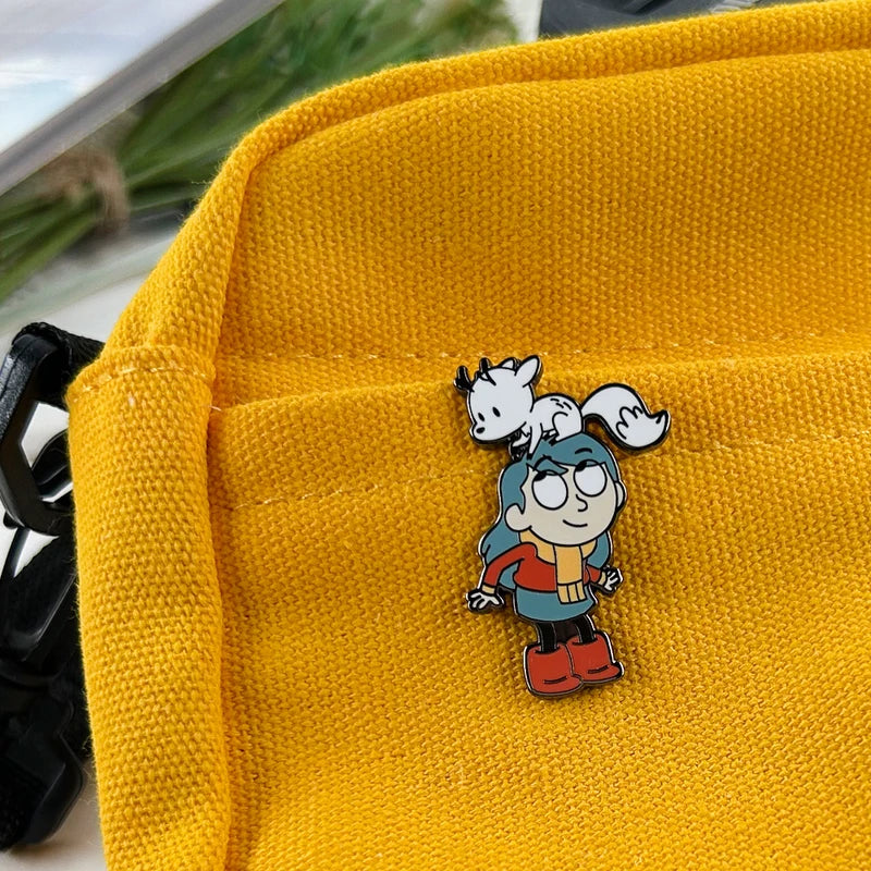 Cute Enamel Pin Badge - Fantasy Anime Character Jewelry Accessory