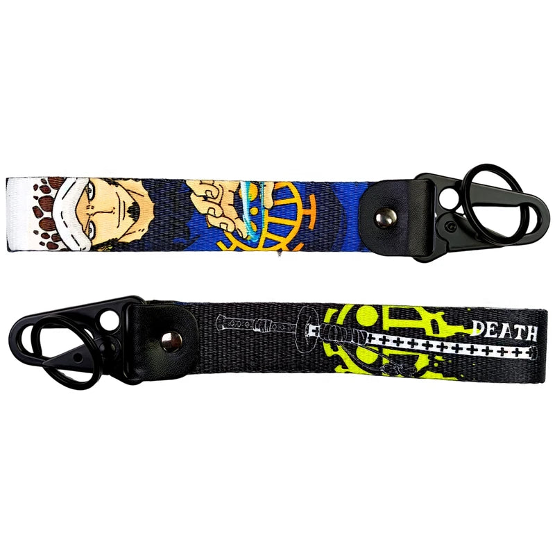 One Piece Eagle Beak Keychain with Short Lanyard - Car Motorcycle Key Holder Gift