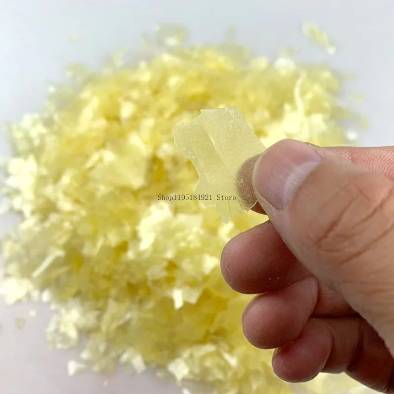 Transparent Shellac Paint Sheet for Wood Furniture Renovation Ultra-Thin 500g