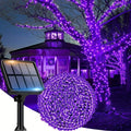 Solar String Fairy Lights Waterproof Outdoor Garland for Holiday Decor