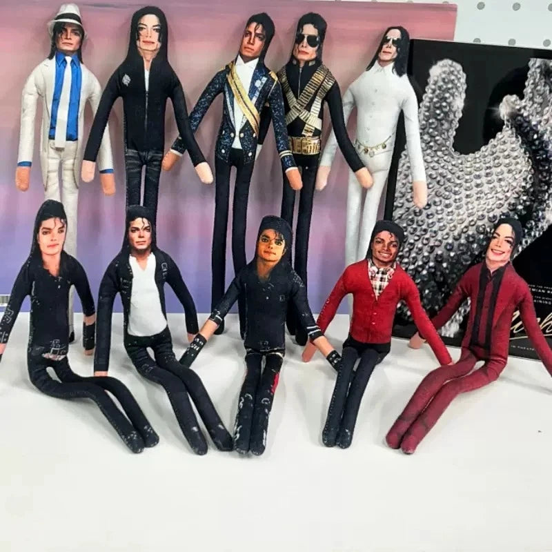 Flexible Wire Frame Poseable Doll - Michael Jackson Collectible Fan Gift