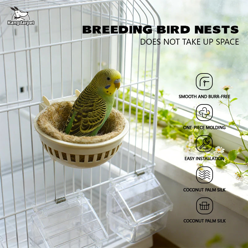 Waterproof Outdoor Bird House Hanging Nest for Garden Patio Yard Decoration