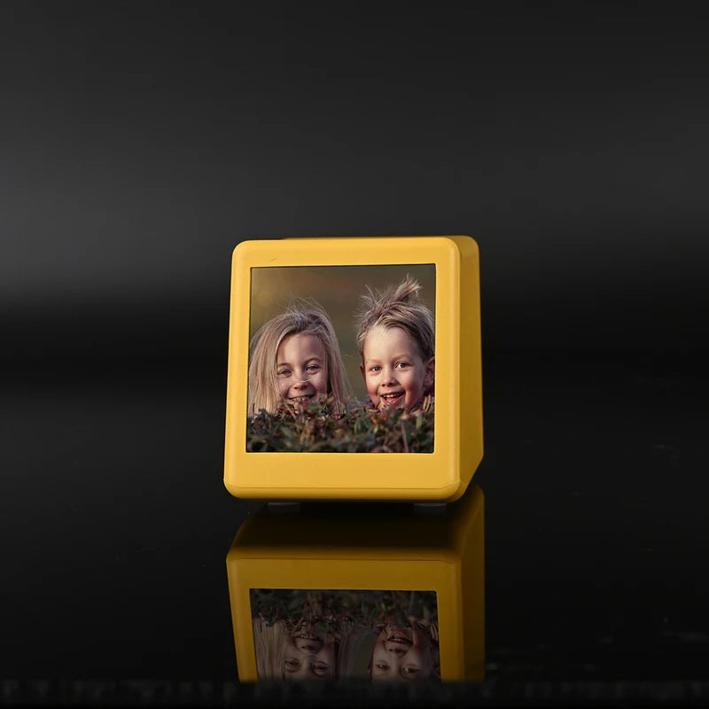 Smart WiFi Weather Clock with Animation Display and Photo Album
