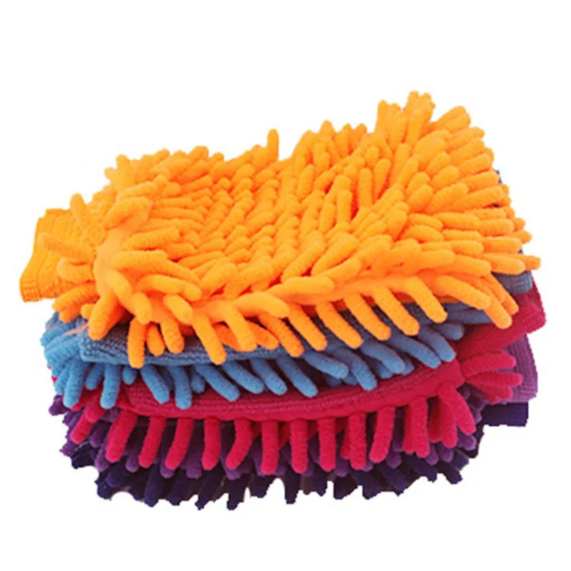 Microfiber Car Wash Glove - Anti-Scratch Cleaning & Detailing Mitt