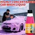 Pink Foam Car Wash Shampoo with Wax for Ceramic Coating & Paint Protection