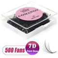Premade Russian Volume Eyelash Fans 3D-16D for Lash Extensions - Sharp Stem Thin Base