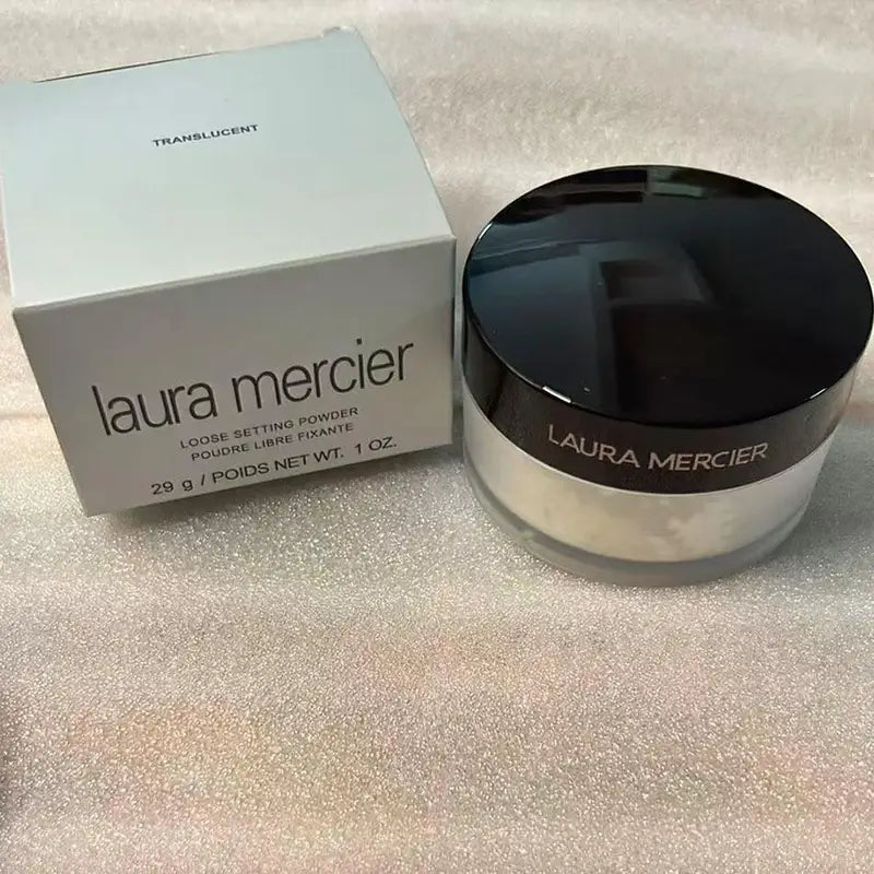 Long-Lasting Transparent Setting Powder with Oil Control - Lightweight Makeup Fixing