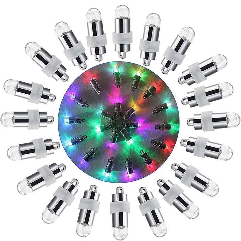 Waterproof LED Party Lights for Balloons, Lanterns & Events - Seasonal Decor