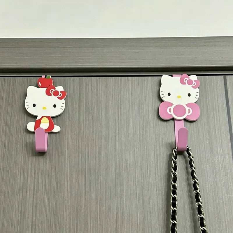 Over-the-Door Hook No Drill Hanging Hanger Heavy Load Organizer Cartoon Design