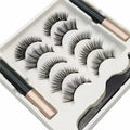 Magnetic Full Strip False Eyelashes Set - Natural, Dramatic, Thick Cilia