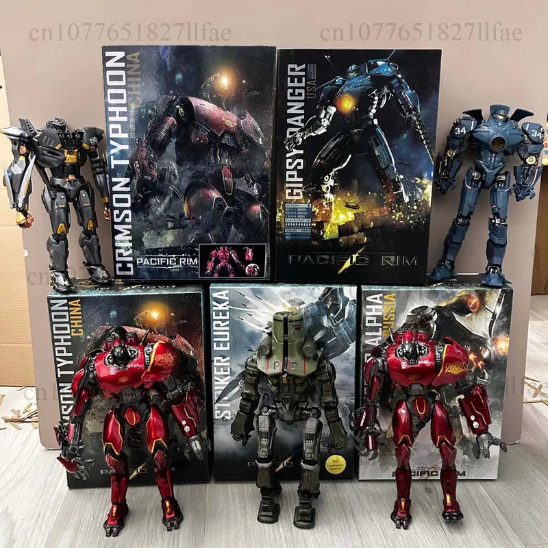 Pacific Rim Action Figure LED Light Japanese Mecha Gipsy Danger Obsidian Fury Collectible Toy