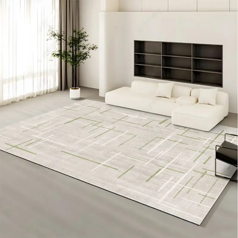 Large Living Room Carpet Light Luxury Area Rug for Sofa Bedroom Floor Mat
