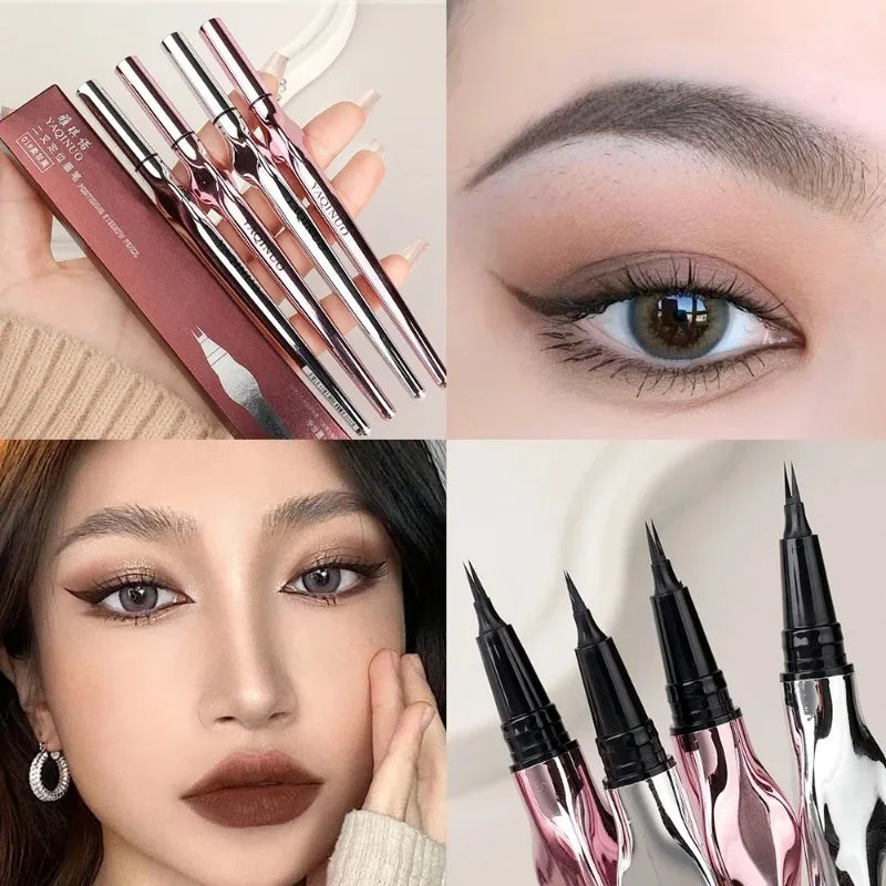 Long Lasting Eyebrow Pencil - Waterproof Thin Liquid Brow Tattoo & Makeup Tool