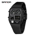 Digital Sports Watch with Multifunctional Features, Thermometer & Stopwatch