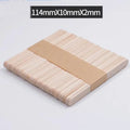 Disposable Wooden Tongue Depressor & Waxing Spatulas - Hygienic & Portable, 50/100 pcs