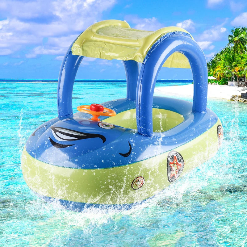 Car Shape Pool Float for Adults and Teens - Beach & Pool Toys, Durable Lounger