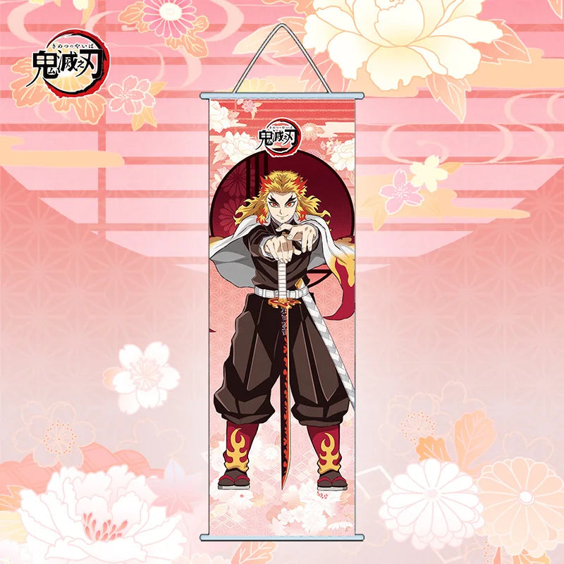 Demon Slayer Wall Poster Wallpaper Scroll Anime Wall Art for Collectors