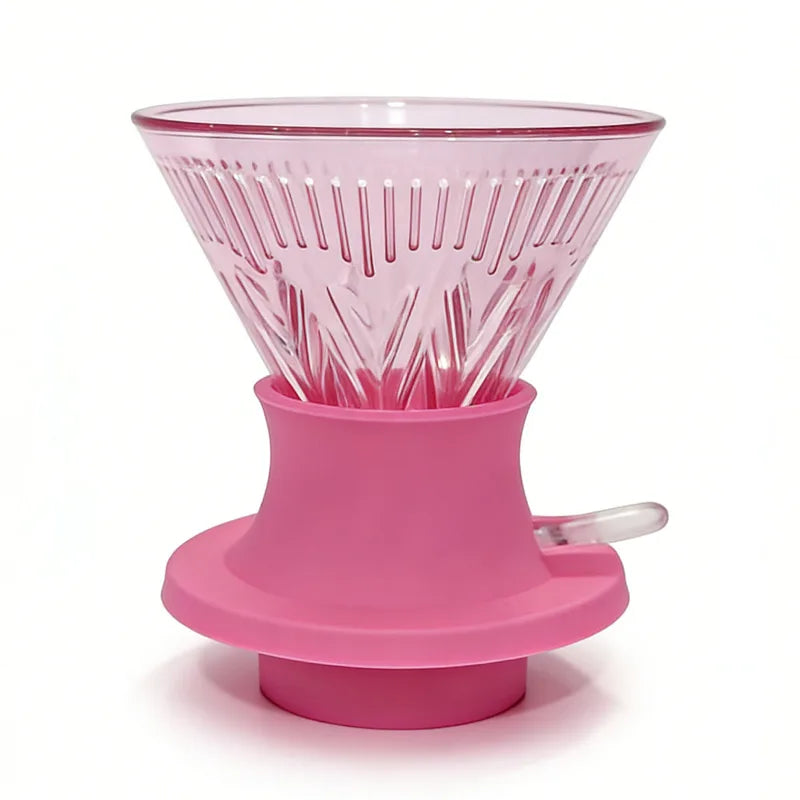 Reusable Coffee Filter Cup - Hand-Brew Drip-Style Immersion Funnel for Coffee Making