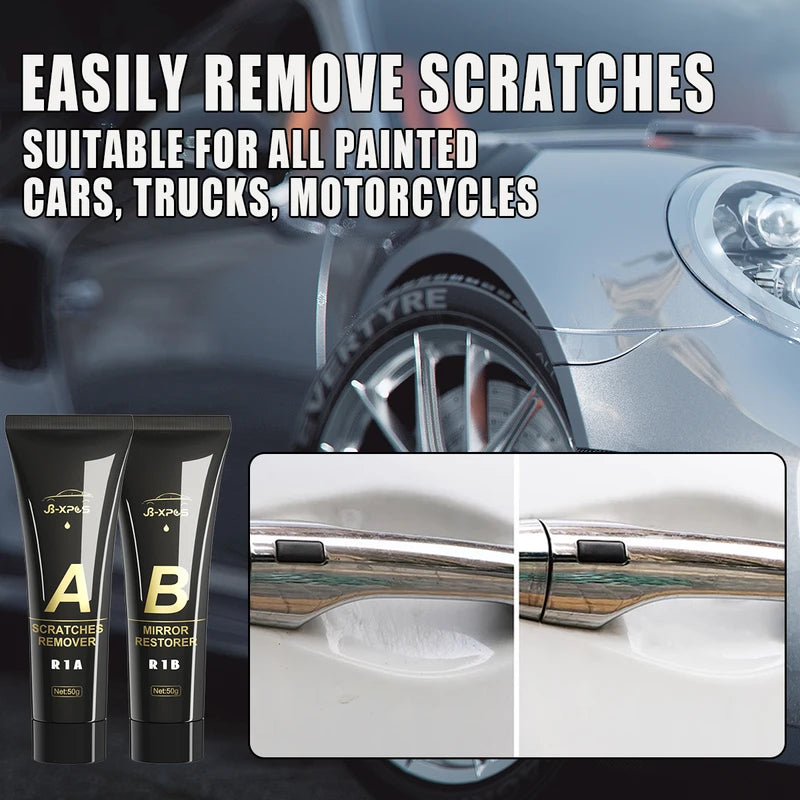 Car Scratch Remover Paste Paint Care Kit Auto Scratch Repair Polishing Set
