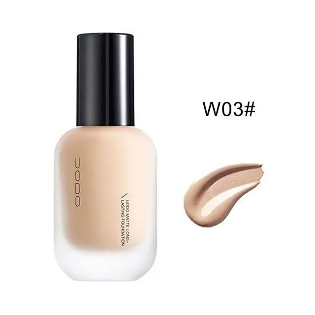 Long-Lasting Waterproof Liquid Foundation & Concealer for Dry & Oily Skin 30ml