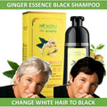 Long Lasting Ginger Hair Dye Shampoo for Natural Black Hair - Easy & Fast
