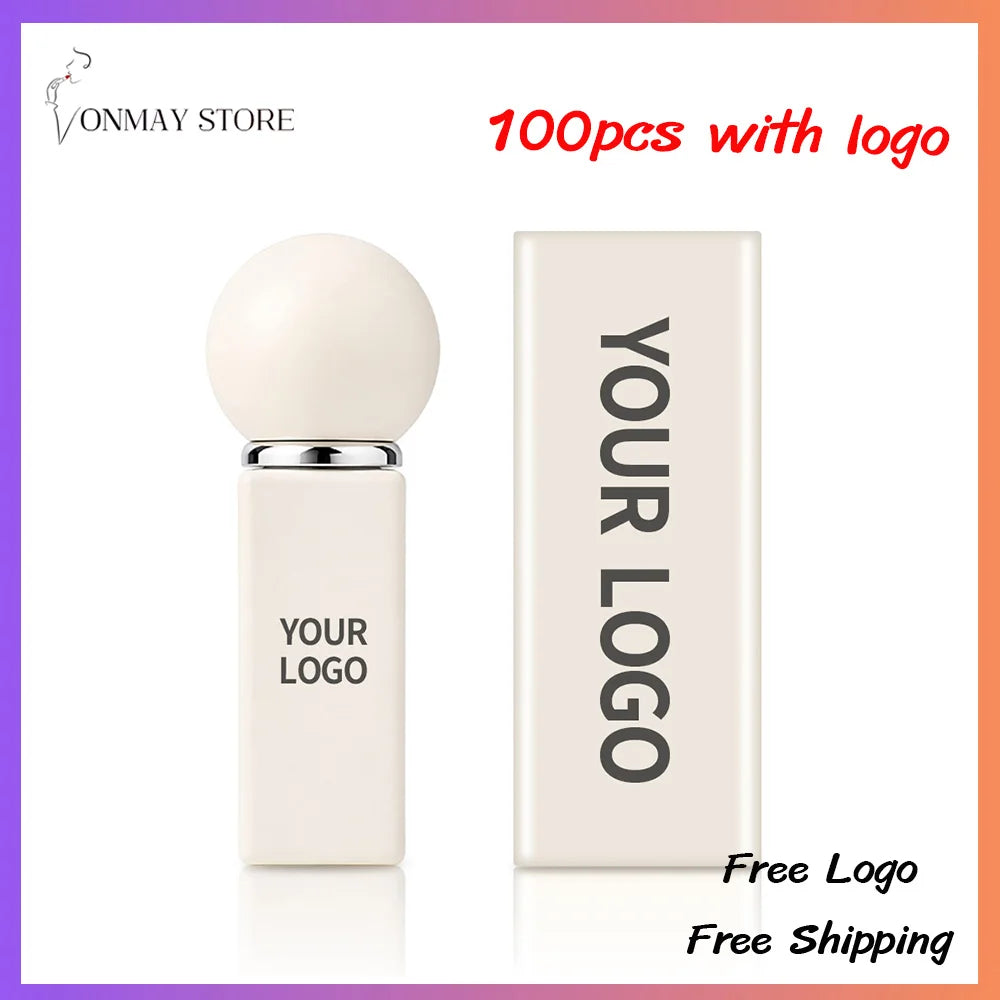 Private Label Lip Oil with SPF 8ml - Custom Logo Gloss Protects & Moisturizes