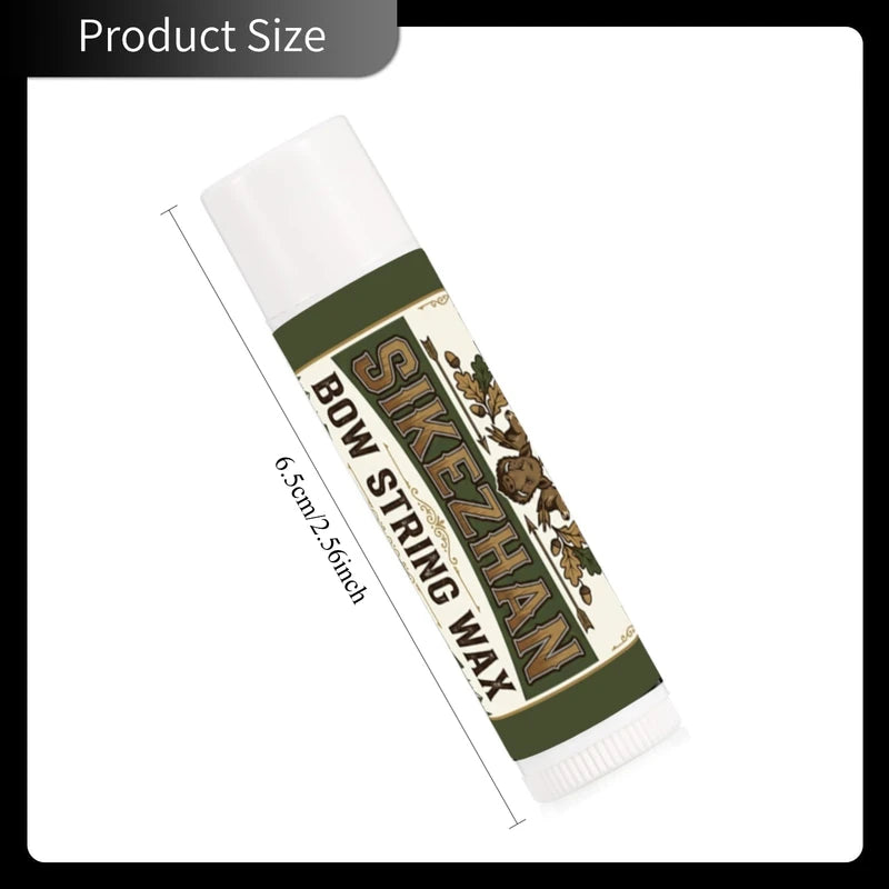 Archery Bow String Wax for Compound and Recurve Bows - Lubricant Prevents Fraying, Protects Strings
