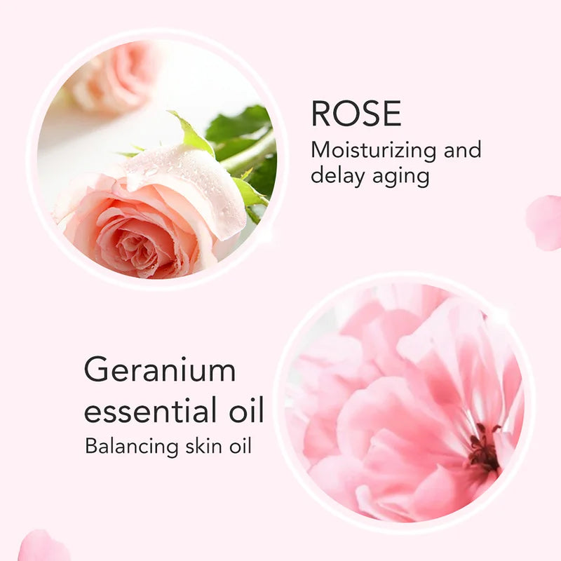 Whitening Face Toner with Natural Rose Oil - Hydrating & Moisturizing for All Skin Types