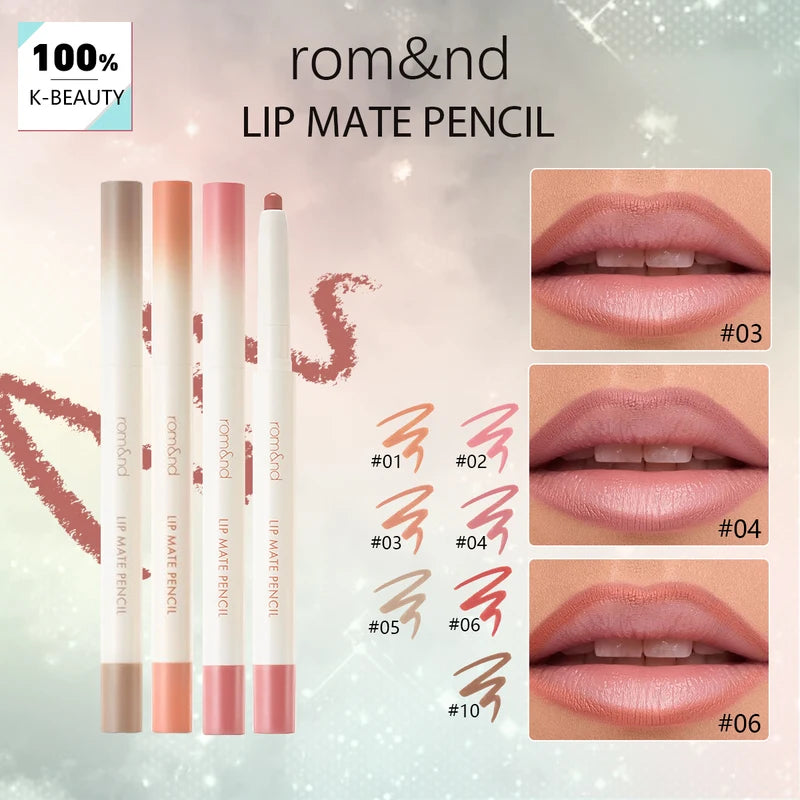 Lip Liner Pencil Velvet Matte Lip Makeup for Precise Contour - Multiple Colors