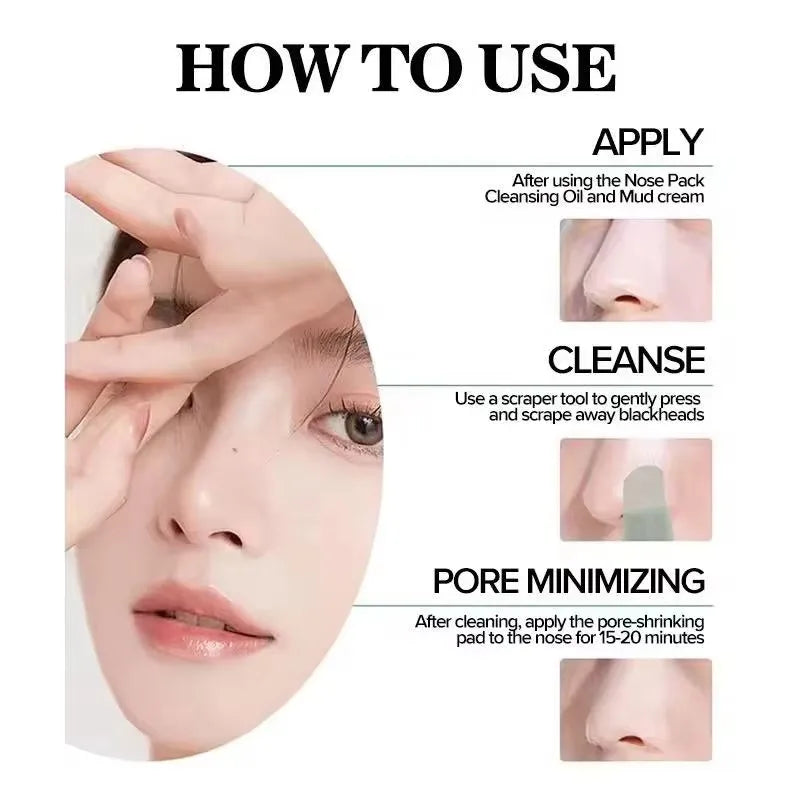 Blackhead and Whitehead Removal Tool for Nose and Face - Skin Pore Cleaner for Women