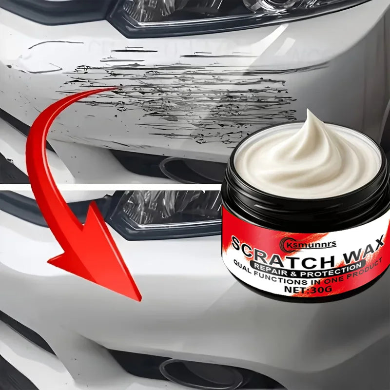 Multi-Functional Car Scratch Remover Wax and Vehicle Polish - Restores Shine