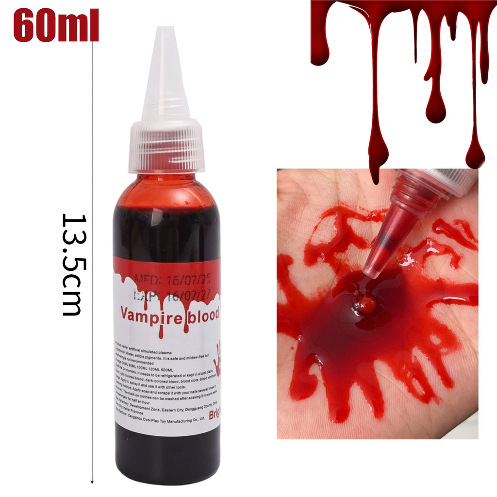 Halloween Fake Blood for Cosplay & Prank - Emulation Prop 30/60/100/200ML