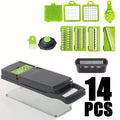 Multifunctional 5-in-1 Handheld Food Chopper Vegetable Slicer Dicer Grater Kitchen Prep Tool