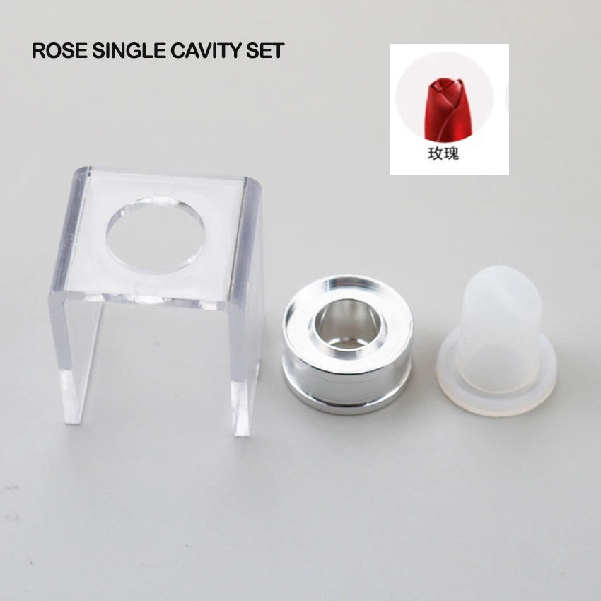 DIY Lipstick Silicone Mould Set for Makeup Cosmetics - Multiple Colors