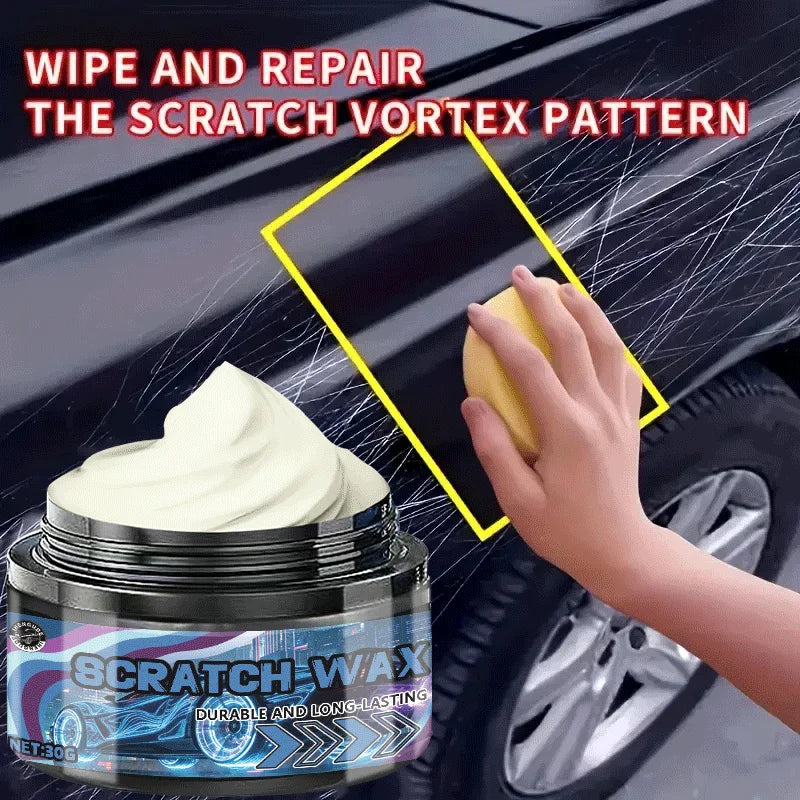 Car Scratch Remover Paste Wax for Auto Paint Repair & Surface Cleaning