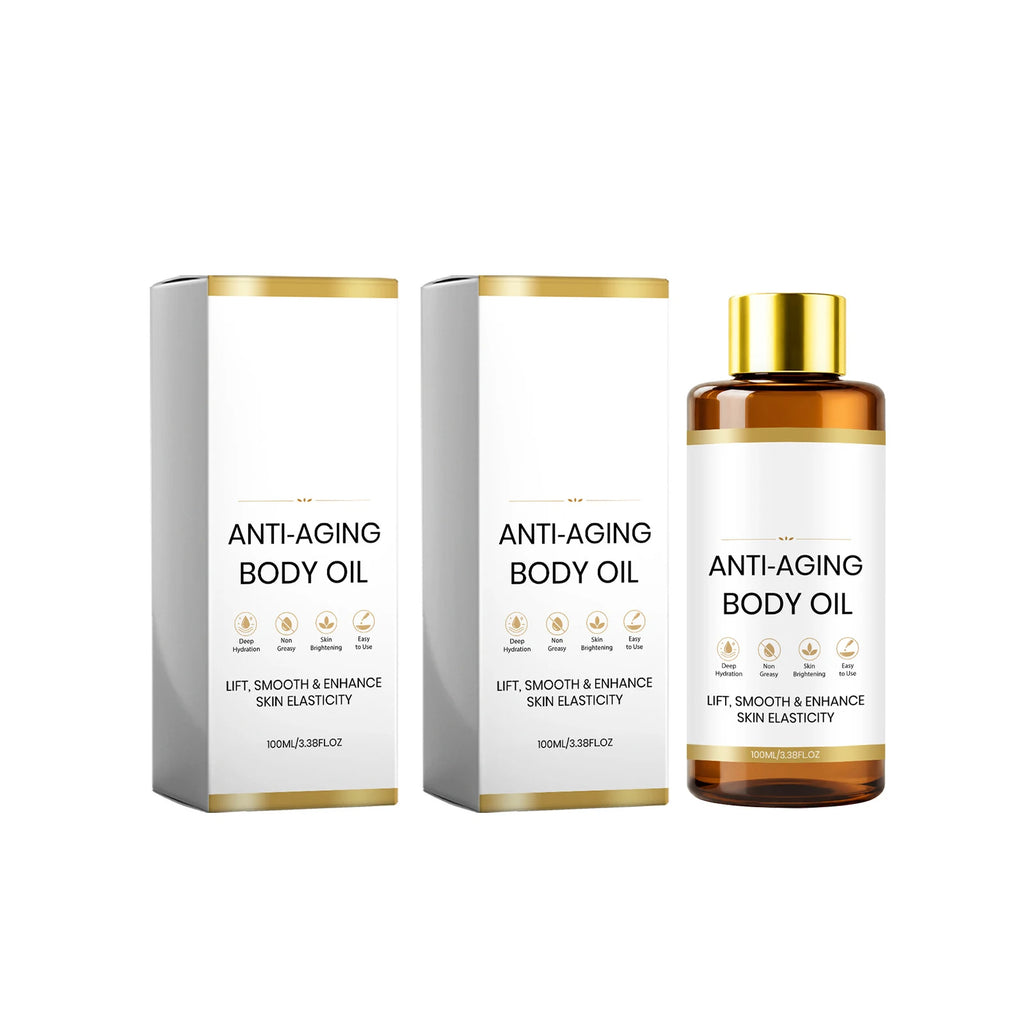 Revitalizing Body Oil for Dull Skin & Skin Elasticity - Lightweight Hydrating Massage Oil