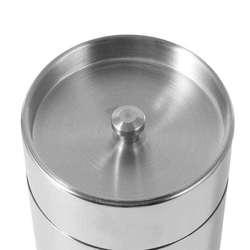 Stainless Steel Tea Canister Set with Lid - Food Storage Containers for Tea Coffee Sugar