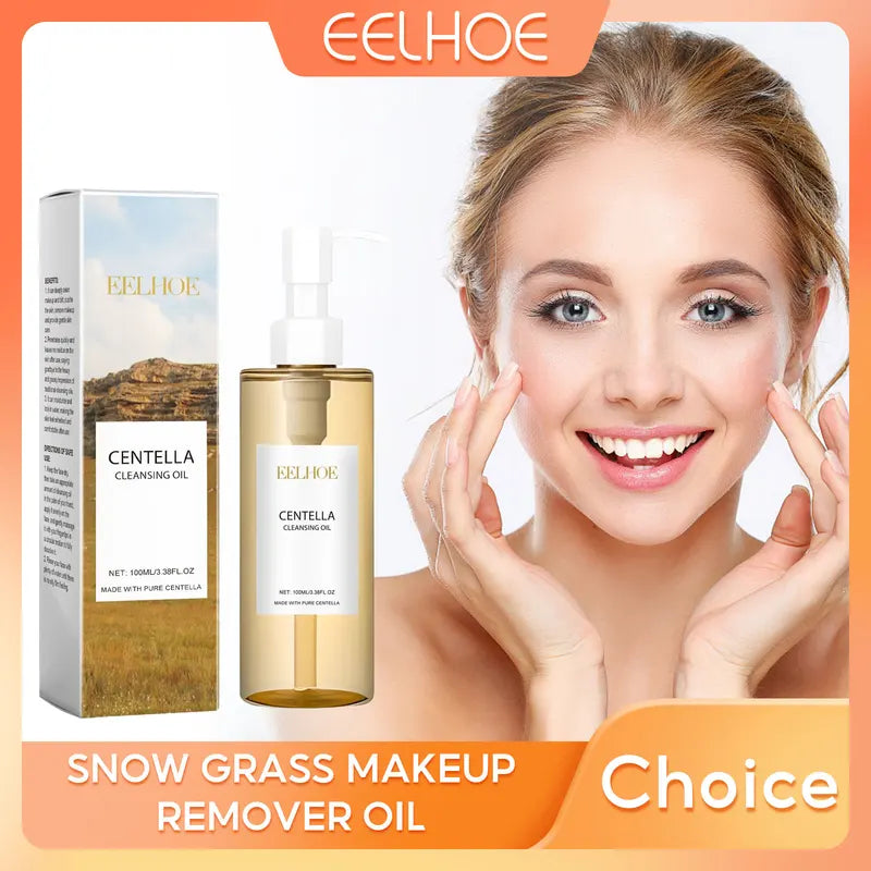 Gentle Facial Cleansing Oil with Vitamin E - Makeup Remover & Pore Care, 100ml