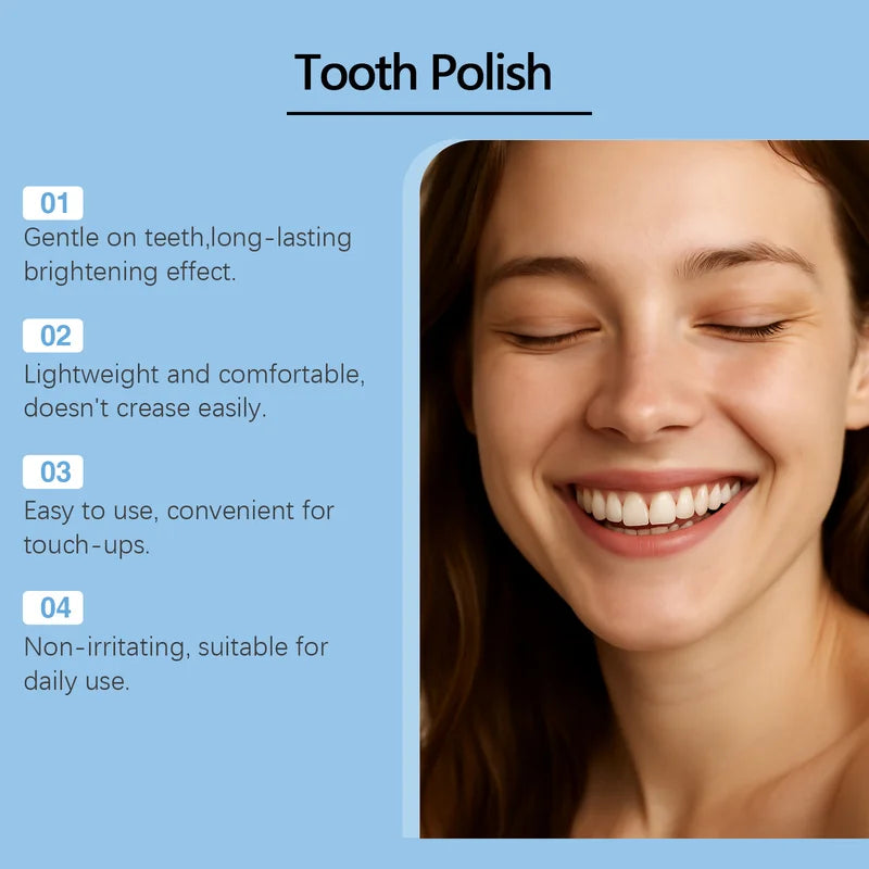 5ml Tooth Whitening Paint for Stain Removal & Brightening - Natural, Long-lasting Oral Care