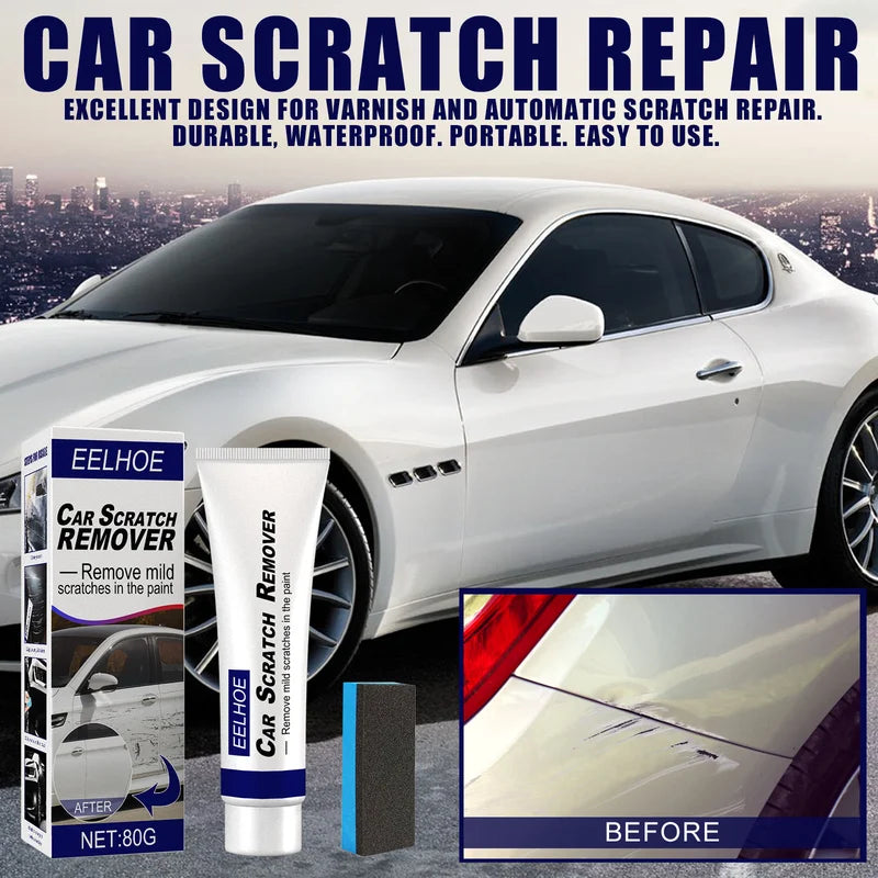 Car Scratch Remover Paint Care Kit - Auto Swirl & Scratch Repair Polishing Tools