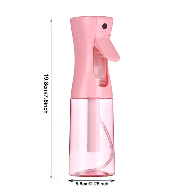 200ml Refillable Spray Bottle for Garden, Hairdressing & Industry - Continuous Mist