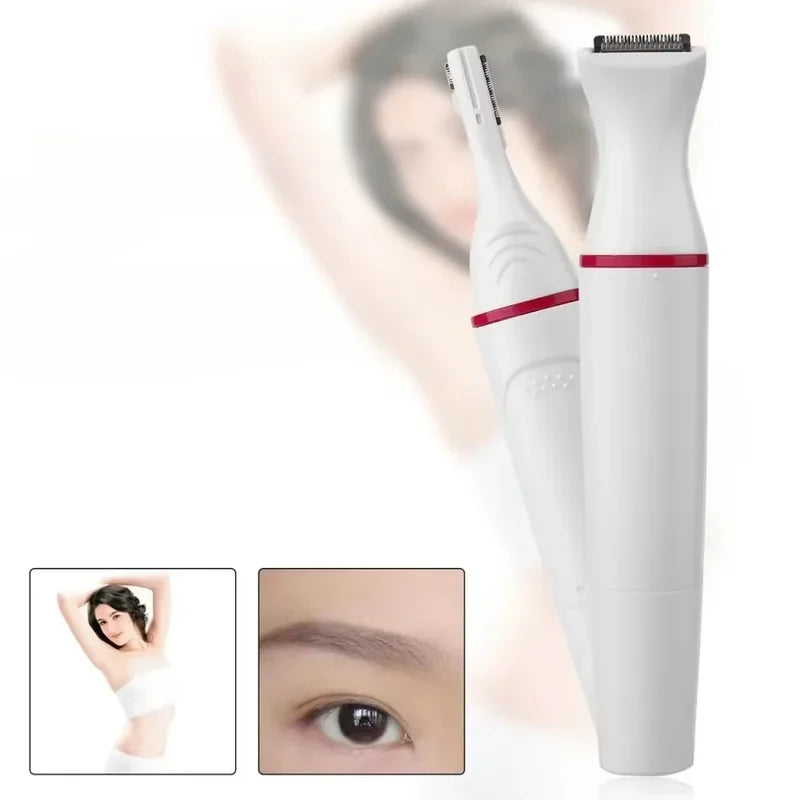 Women's 5-in-1 Hair Removal Epilator & Trimmer Set - Face Bikini Body Shaver