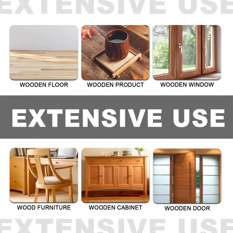 Waterproof Furniture & Floor Wax Polish - Nourishing & Anti-Crack Wood Finish