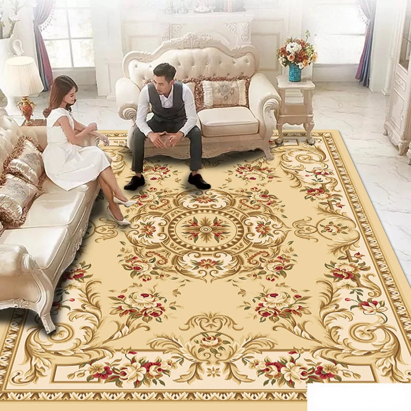 Luxury Large Area Rugs for Living Room & Bedroom - Non-Slip, Easy to Clean