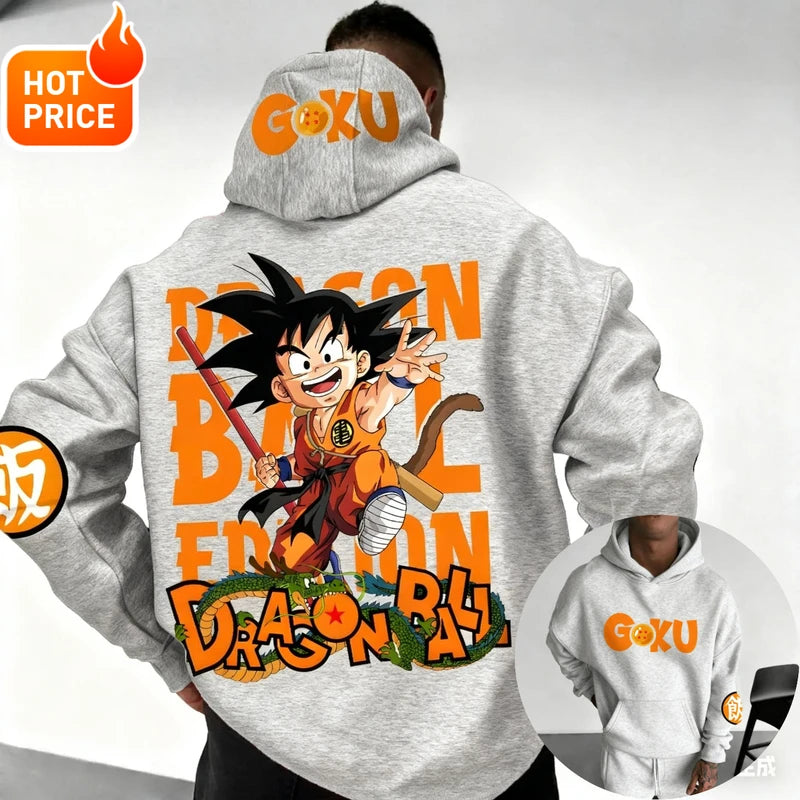 Dragon Ball Goku Hoodie Men Women Oversized Streetwear Winter Hoodie Unisex