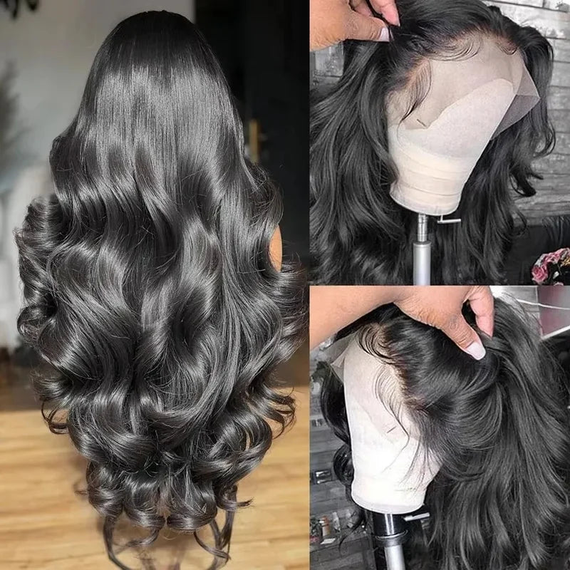 Body Wave Lace Front Wigs 13x4 13x6 Human Hair Wig 200 Density for Women
