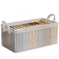 Solid Steel Frame Waterproof PVC Storage Box for Clothing Organization