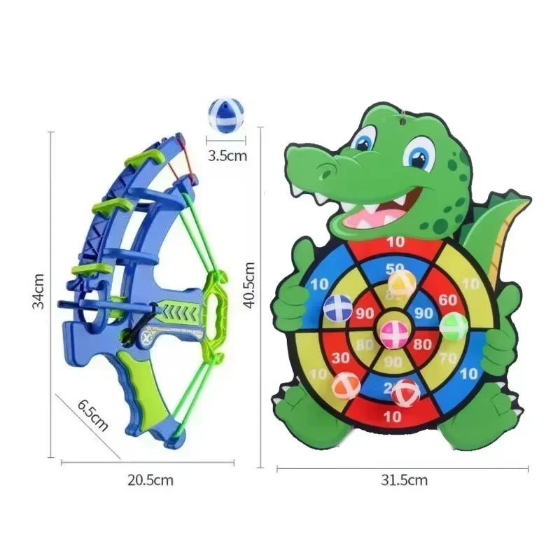 Sticky Ball Dartboard Indoor Outdoor Shooting Toy for Kids - Montessori Learning Game
