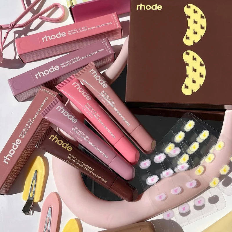 Nourishing Lip Gloss and Lip Balm Set for Women - Smoothing, Moisturizing, Daily Makeup